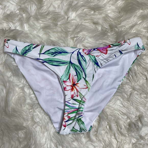 TINIBIKINI Floral Bikini Bottom high cut bikini - Picture 2 of 12